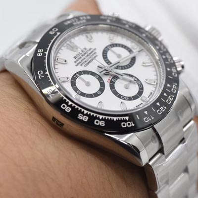 【AR一比一超A高仿手表】 Rolex  Cosmograph Daytona  Ditongna 系列116500LN-78590白盘 wrist watch 《熊猫 Ditongna 》