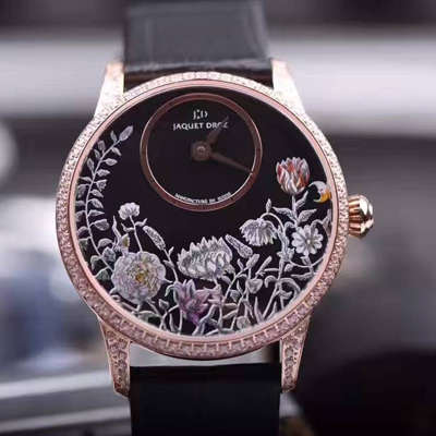 【实拍图鉴赏】KS Factory 1:1超A高仿手表之 Jaquet Droz 艺术工坊系列J005003221女表