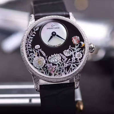 【实拍图鉴赏】KS Factory 1:1 top 复刻高仿手表之 Jaquet Droz 艺术工坊系列J005004201女表