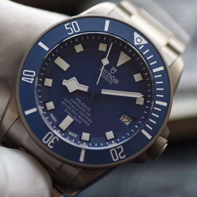 【独家视频测评】XF Factory 1:1超A高仿手表 Tudor PELAGOS 25600TB蓝钛土豆蓝战斧