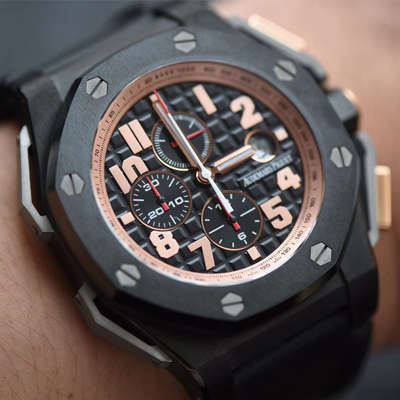 【JF Factory 1:1超A复刻高仿手表】Audemars Piguet  Royal Oak Offshore 系列施瓦辛格26378IO.OO.A001KE.01 wrist watch 