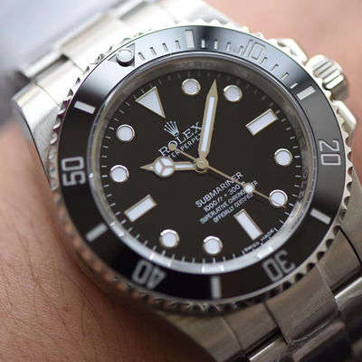 【N Factory 精品V7版】 Rolex  Submariner 型复刻高仿114060-97200 黑盘 wrist watch 《无历 Submariner 》