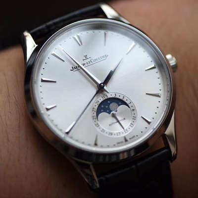 【VF一比一超A高仿手表V2版本】 Jaeger-LeCoultre 月相大师Q1368420 男士 wrist watch 