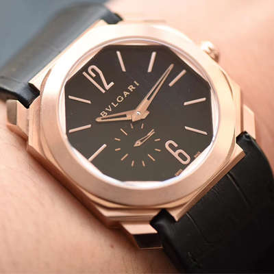 【台湾一比一超A精高仿手表】 BVLGARI OCTO系列102371 BGOP40BGLXT wrist watch 