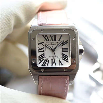 【独家视频测评V6一比一超A高仿手表】 Cartier   Santos 系列W20126X8 女士机械 wrist watch 