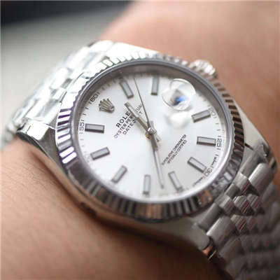 【N Factory 一比一高仿手表】 Rolex   Datejust 系列116334 白盘 wrist watch 