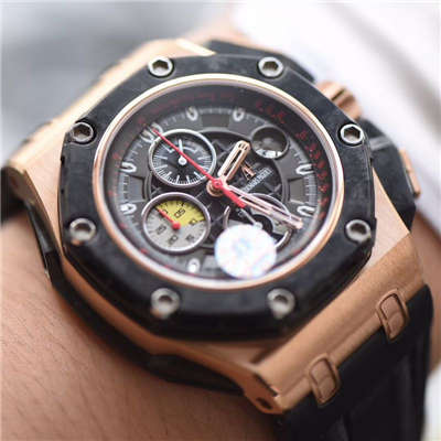 【JF Factory 超A复刻高仿】Audemars Piguet GP格林披治大奖赛限定版26290RO.OO.A001VE.01机械手表