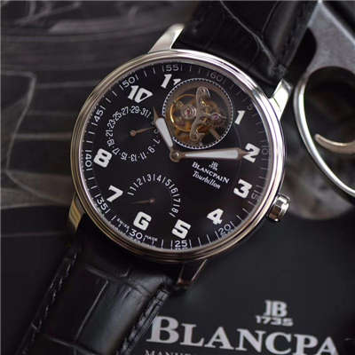 JBBlancpain 升级版经典系列复刻高仿6025-1542-55真 Tourbillon 男士手表 wrist watch 