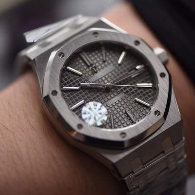 【JF一比一超A高仿手表】Audemars Piguet 皇家橡树系列15400ST.OO.1220ST.04 wrist watch 