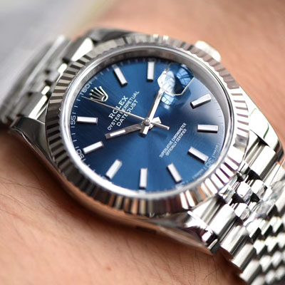 【AR一比一超A top 高仿】 Rolex   Datejust DATEJUST系列116334-72210蓝盘 wrist watch 904钢