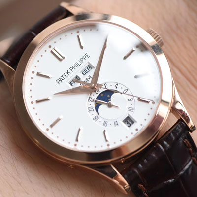 【台湾 Factory 一比一 top 高仿手表】 PATEK PHILIPPE 复杂功能计时系列5396R 玫瑰金 wrist watch 