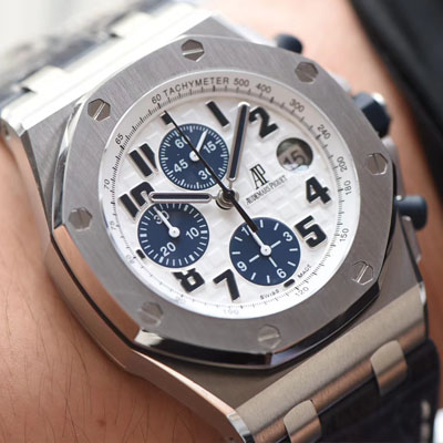 【JF Factory 超A高仿手表】Audemars Piguet  Royal Oak Offshore 系列代号海军26170ST.OO.D305CR.01 wrist watch 