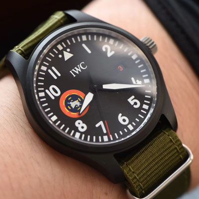 【M+ IWC 复刻手表】IWC萬 國 IW32409 TOPGUN SFTI 高仿海軍空戰部隊飛行員特別紀念腕錶