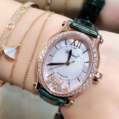 【NR Factory 复刻表排名】 Chopard 高仿HAPPY DIAMONDS系列275362-5002女士 wrist watch 