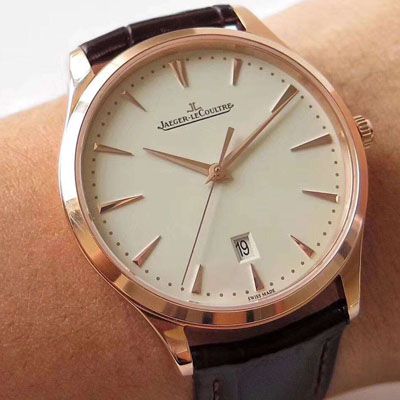 【ZF Factory  Jaeger-LeCoultre 超薄大师复刻高仿表】 Jaeger-LeCoultre 大师系列1282510 wrist watch 