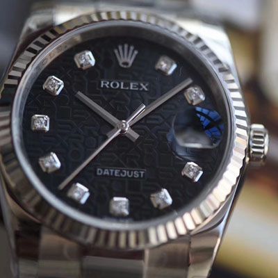 【 Video analysis 高仿 Rolex 男表价格】DJ Factory 电脑纹面 Rolex   Datejust 36系列m116234-0122 wrist watch 