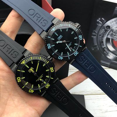 【豪利时渠道原单】ORIS豪利时潜水系列01 733 7653 4722-07 4 26 34BEB wrist watch 