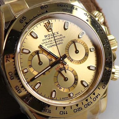 【N Factory 复刻表独家真正4130 Movement 】 Rolex  Cosmograph Daytona  Ditongna  top 复刻高仿116508金盘 wrist watch 