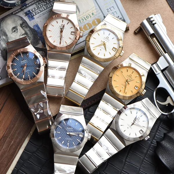 VS Factory OMEGA Constellation 38毫米 top 复刻高仿123.20.38.21.03.001，123.20.38.21.02.006，123.10.38.21.03.001 wrist watch 