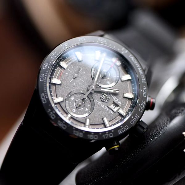 XF Factory 新品力作 TAG Heuer 卡莱拉月球表面CAR201J.FT6087 wrist watch 