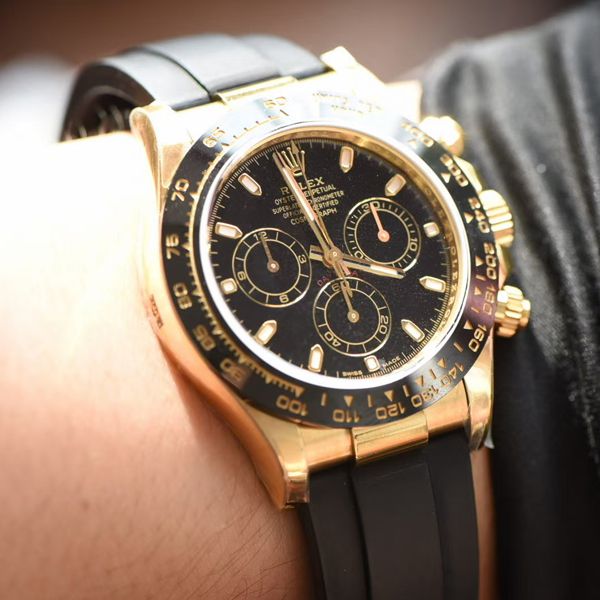 N Factory 超级CAL.4130 Movement  Rolex  Cosmograph Daytona  Ditongna 系列复刻高仿手表m116518ln-0043 wrist watch 