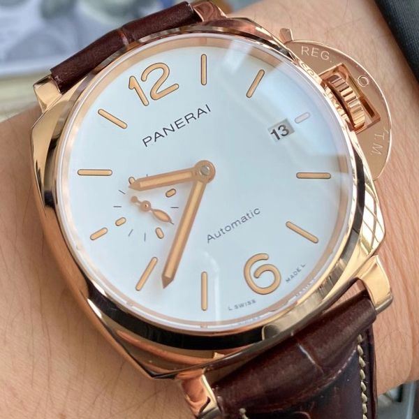 VS Factory Panerai PAM1042一比一超A高精仿手表LUMINOR DUE小红金PAM01042 wrist watch 