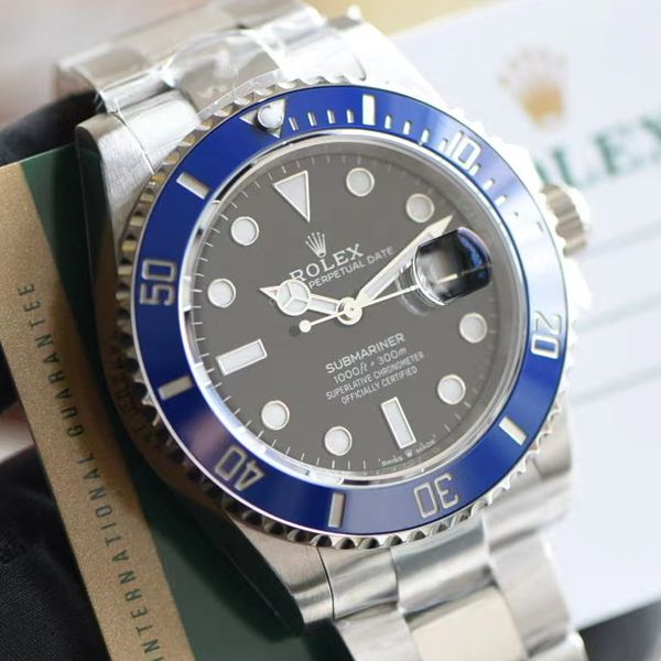 VS Factory  Rolex  Submariner 蓝水鬼41毫米新款1比1高仿手表m126619lb-0003 wrist watch 